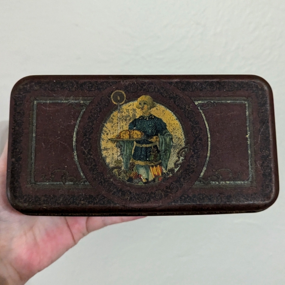 Vintage Metal Tin Box